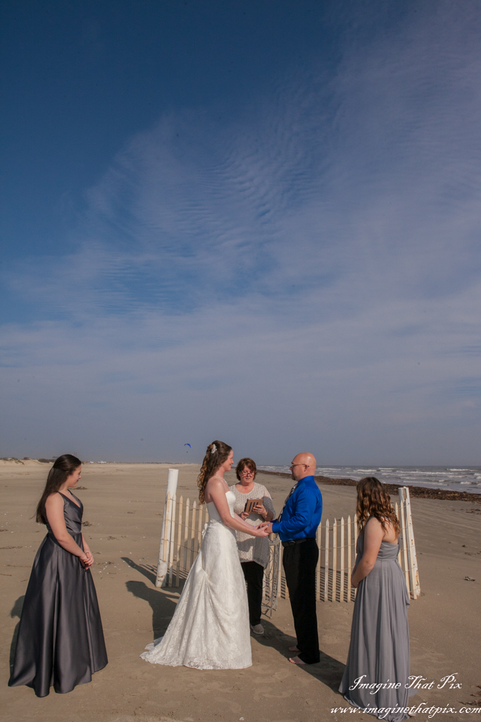 Erica And Paul S Galveston Texas Beach Wedding